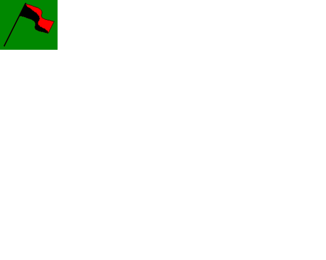 [Anarchist Flag on Pole]